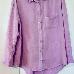 Time and Tru Light Purple Shirt
